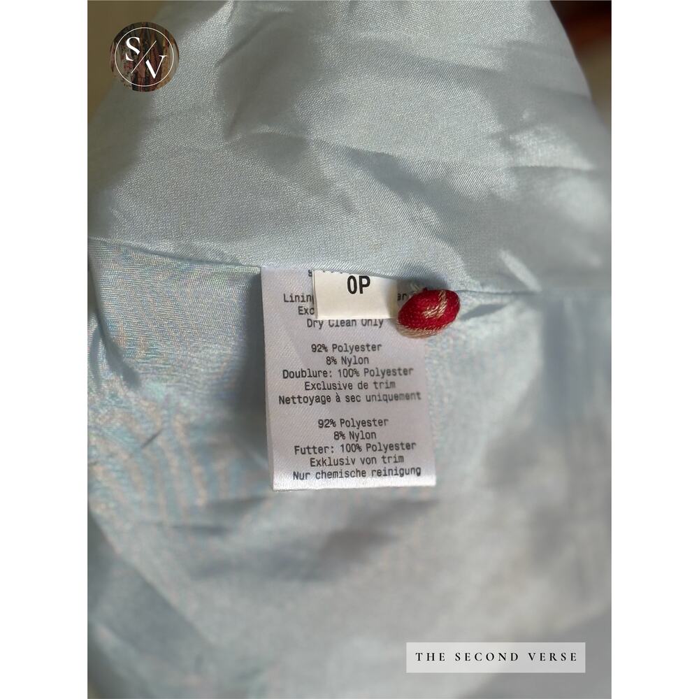Rachel Antonoff Anthropologie Red Rose Midi Floral Dress Size 0 Petite - Picture 11 of 12